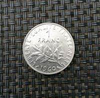 1 Franc 1960 France Säerin Niedersachsen - Jork Vorschau