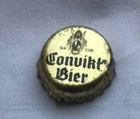 Kronkorken alt ,Brauerei Convikt , Bier, Reklame Bayern - Dillingen (Donau) Vorschau
