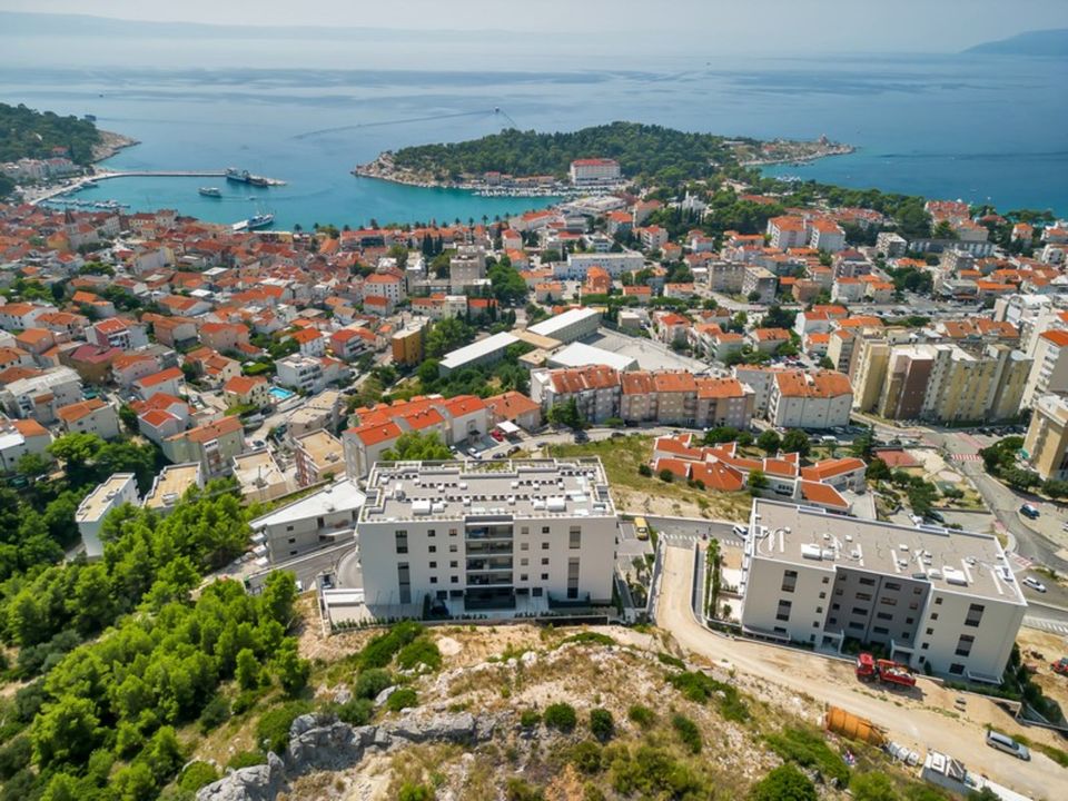 Kroatien, Dalmatien, Makarska: Hochwertige Neubau Appartements mit Meerblick - Immobilie A3297 in Rosenheim