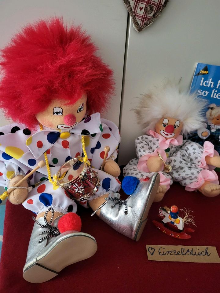 Stoffpuppe Waldorf Clown Coco zu verkaufen. Alles Handarbeit in Dortmund