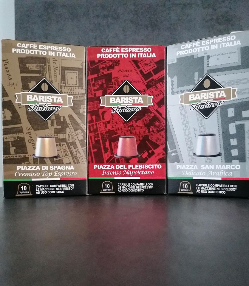 Nespresso Kaffee Kapseln aus Italien in Salach