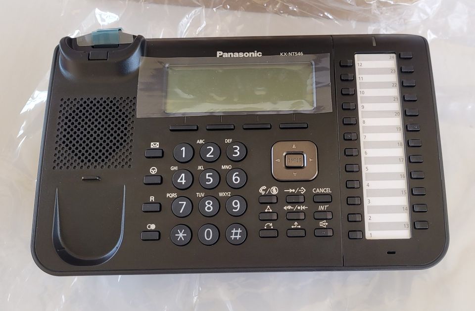 IP Systemtelefon Panasonic KX-NT546NE-B NT546NEBV4-2B NEU OVPD317 in Beilngries