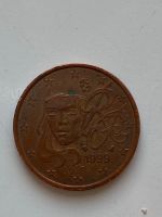 1999 5 Cent Münze Frankreich Nordrhein-Westfalen - Marienheide Vorschau