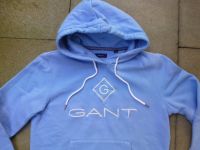 Gant Damen Hoodie Pullover Sweatshirt Kapuze G.S-XS NP 129€ blau Nordrhein-Westfalen - Leverkusen Vorschau