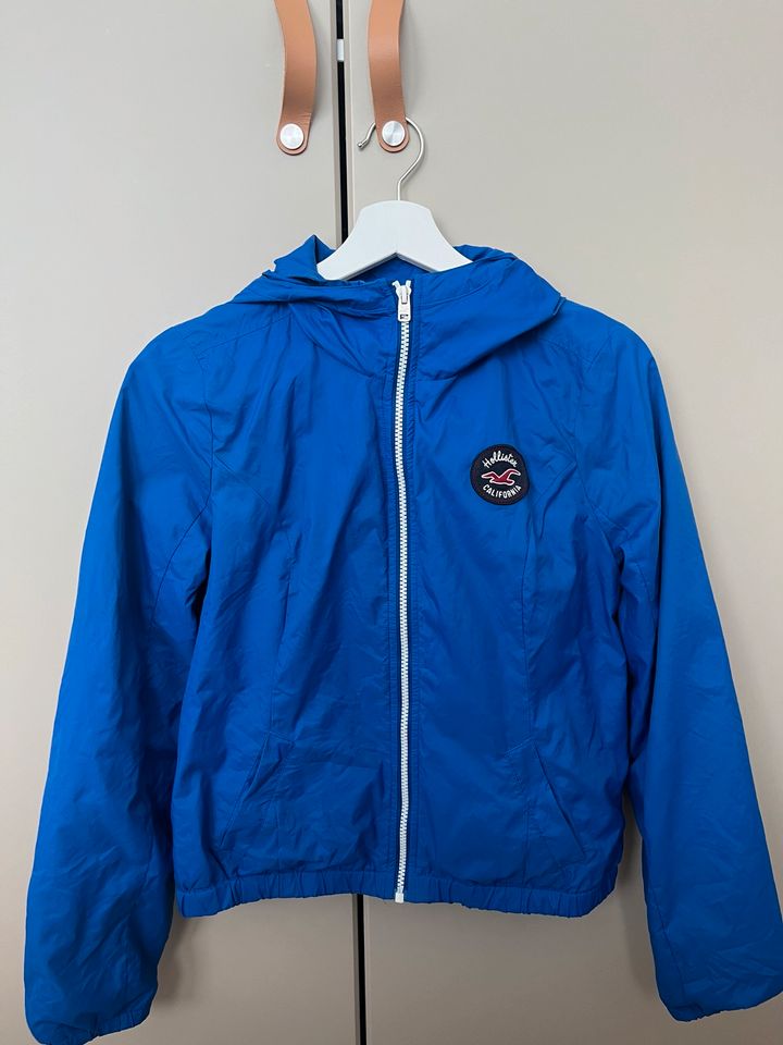 Hollister Jacke blau Gr. L in Leipzig