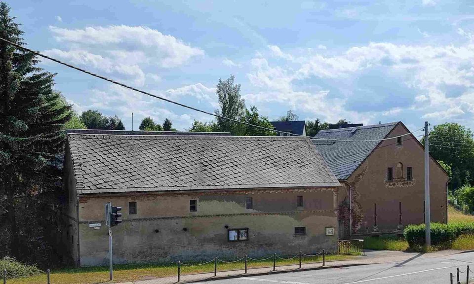 Bauernhof/Bauland z.verk. ~8600m² Ortskern, Nähe Chemnitz-Zwickau in Callenberg b Hohenstein-Ernstthal