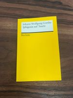 Buch Iphigenie auf Tauris J.W.Goethe Reclam Verlag Bayern - Fraunberg Vorschau