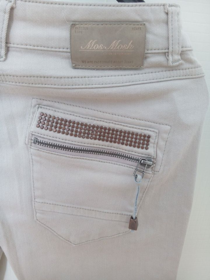 NEU! Mos Mosh Damen Jeans Naomi Troks Pale Rose, Creme VK: 150 € in München