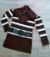 Pullover von Madonna Pulli Longsleeve Gürtel Gr. L Baden-Württemberg - Großrinderfeld Vorschau