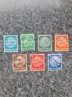7 Briefmarken Deutsches Reich Hindenburg Köln - Weiß Vorschau