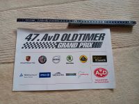 gr. Aufkleber AvD Oldtimer Grand Prix Baden-Württemberg - Rottweil Vorschau