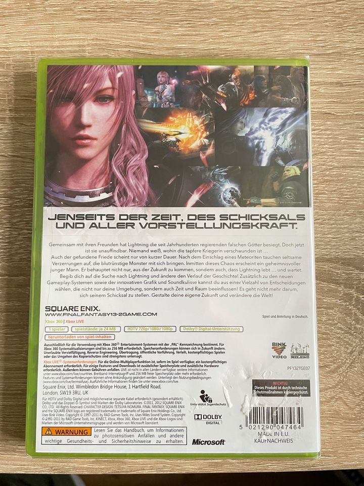 Final Fantasy XIII-2 für Xbox 360 NEU & OVP in Mannheim