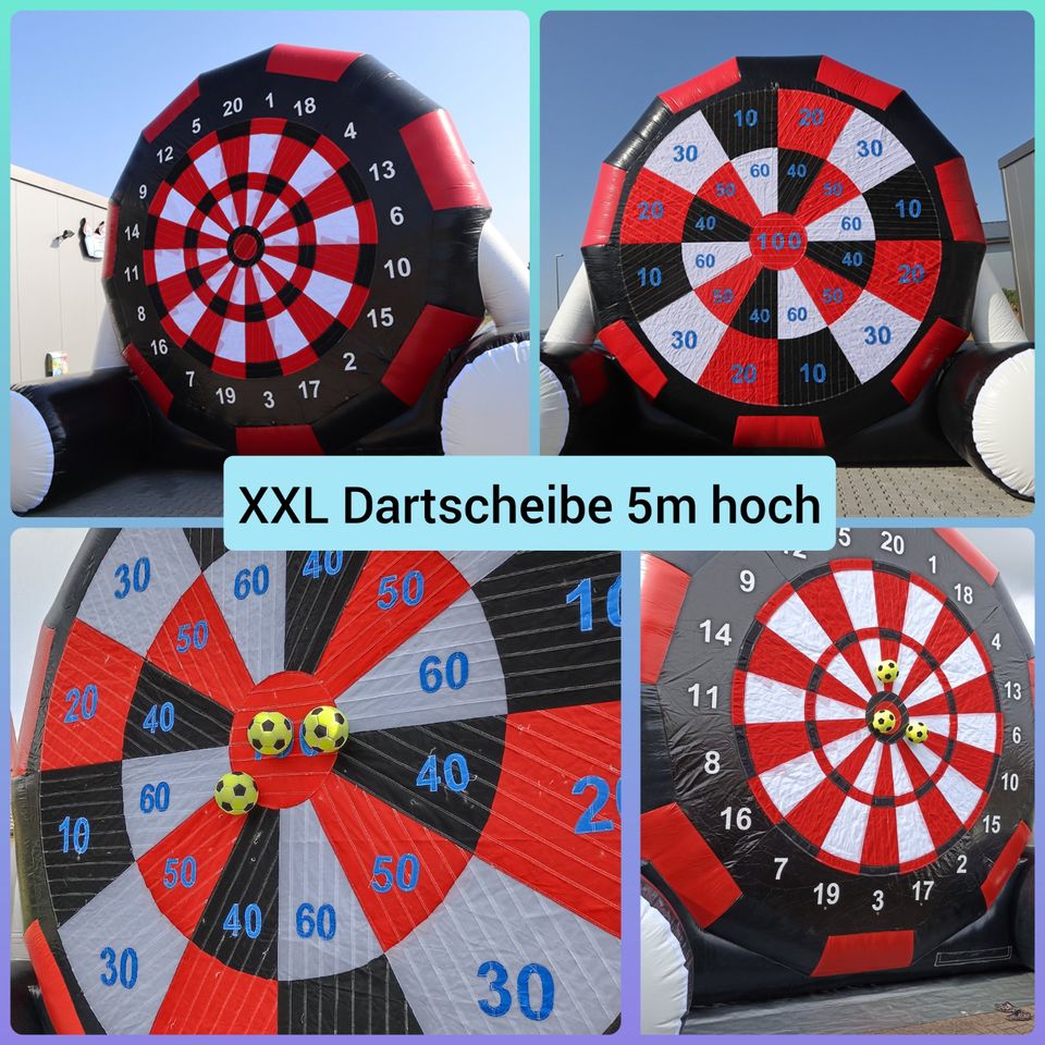 Dartscheibe XXL 5m / Fußballdart / Hüpfburg / JGA in Langwedel