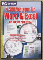 4.500 Vorlagen für Word & Excel CD ROM Niedersachsen - Melle Vorschau