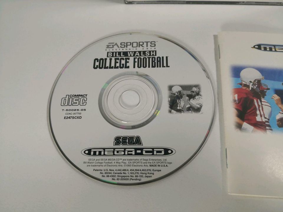 Sega Mega CD Bill Walsh College Football in Abensberg