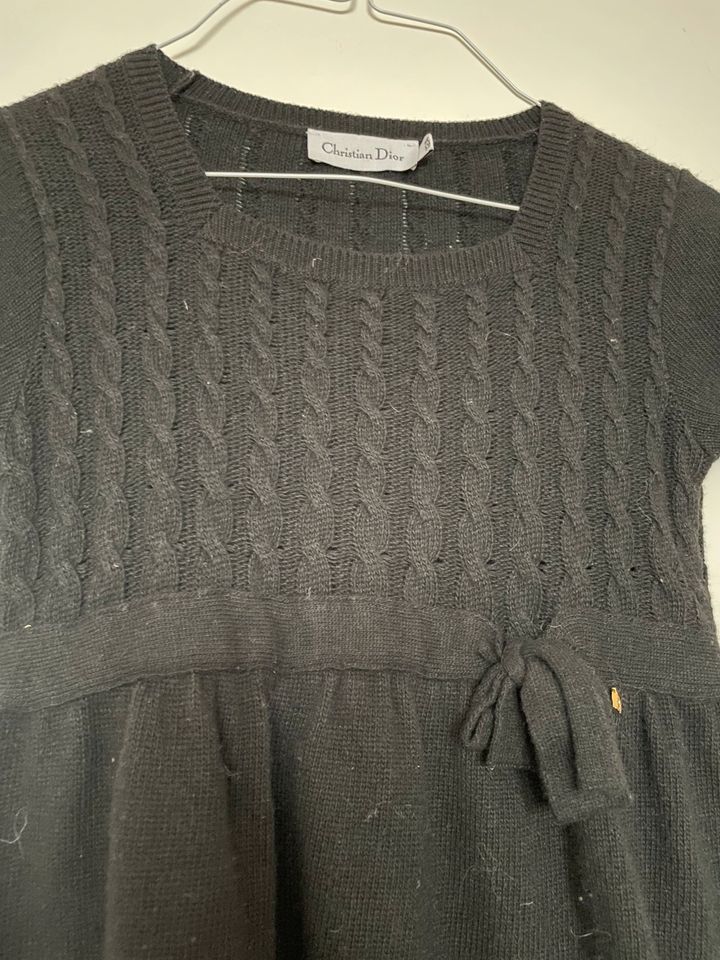 Dior 10-12Jahre schwarz wie neu! Angora/Wolle Shirt in Esslingen