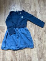 Kleid dunkelblau/Jeans mit Eule Gr.86/92 Schleswig-Holstein - Mönkeberg Vorschau
