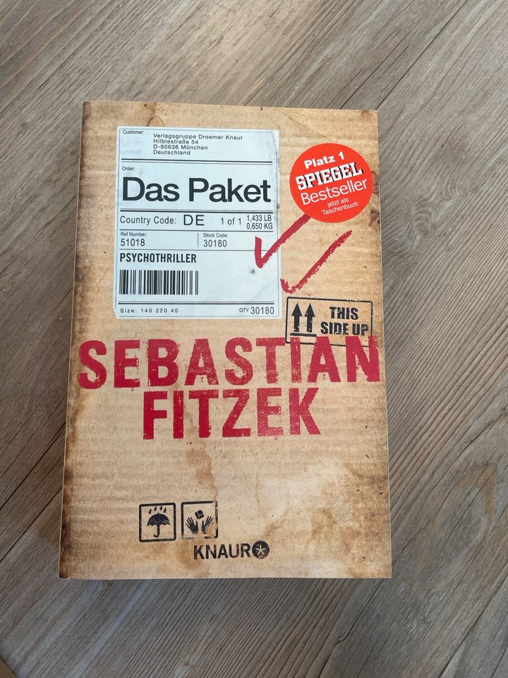 Das Paket von Fitzek in Dresden