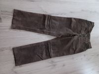 Wildlederhose braun Größe 48 Baden-Württemberg - Plankstadt Vorschau