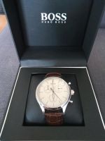 Hugo Boss Armbanduhr Chronograph Braun Lederarmband Nordrhein-Westfalen - Herten Vorschau