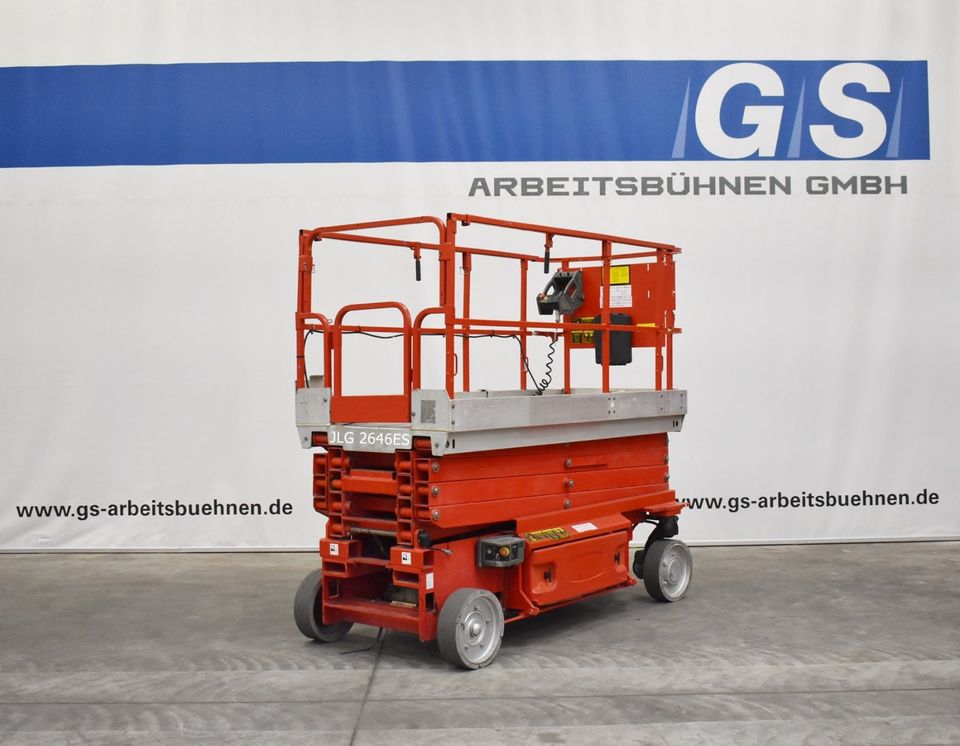 JLG 2646ES Elektro Scheren-Arbeitsbühnen sofort ab Lager in Neuss