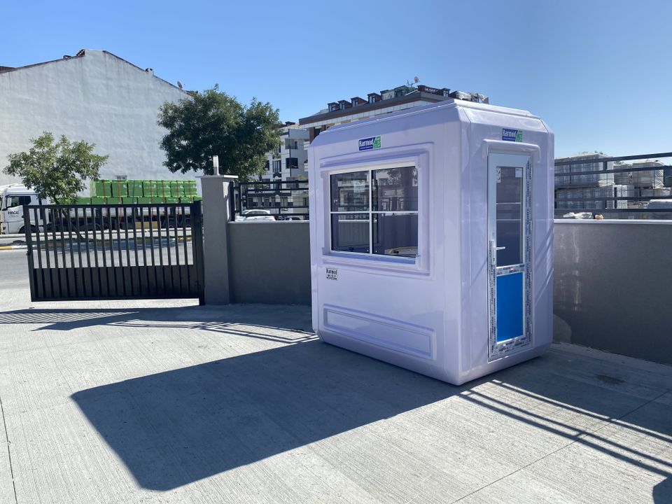 Pförtnerhaus | Wachhaus | Verkaufsmobil | Mobile Verkaufsstände | Verkaufspavillion | Kioskkabine | Kassenhaus | Mobiler Kiosk | Mobiler Marktstand | Verkaufsstand | Barrierefrei | Mobile Toilette in Wuppertal