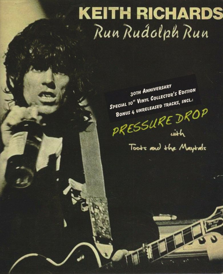 LP (10"): Keith Richards – "Run Rudolph Run" in Ebersbach/Sachsen