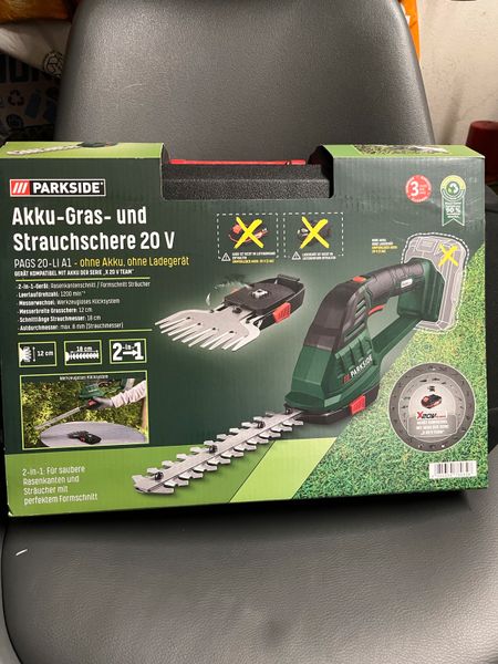 Parkside Akku Gras und Strauchschere Neu in Nordrhein-Westfalen - Hagen |  eBay Kleinanzeigen ist jetzt Kleinanzeigen