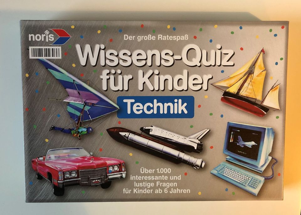 Spiel Wissensquiz für Kinder - Technik, Noris Spiele in Köln