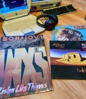 4x Vintage Vinyl LPs - Blackfoot INXS Bon Jovi Midnight Oil Baden-Württemberg - Bad Friedrichshall Vorschau