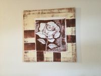 Bilder 80x80 cm, Beige / Braun, Blume Nordrhein-Westfalen - Gelsenkirchen Vorschau