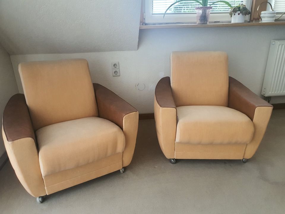 Vintage Sofa und 2 Sessel in Schwelm