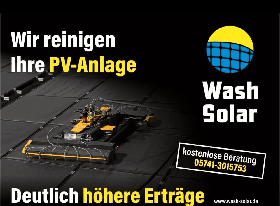 PV-Reinigung-Solarreinigung-Photovoltaikanlagen-Reinigung in Lübbecke 