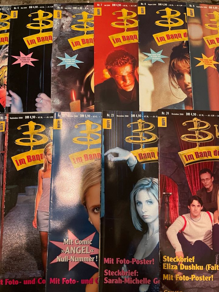 18x „Buffy im Bann der Dämonen“ Comics 1999/2000 & Poster in Frankfurt am Main