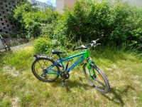 Fahrrad Jungenfahrrad MTB Yazoo Devil 2.4 blau grün  24 Zoll Bayern - Germering Vorschau