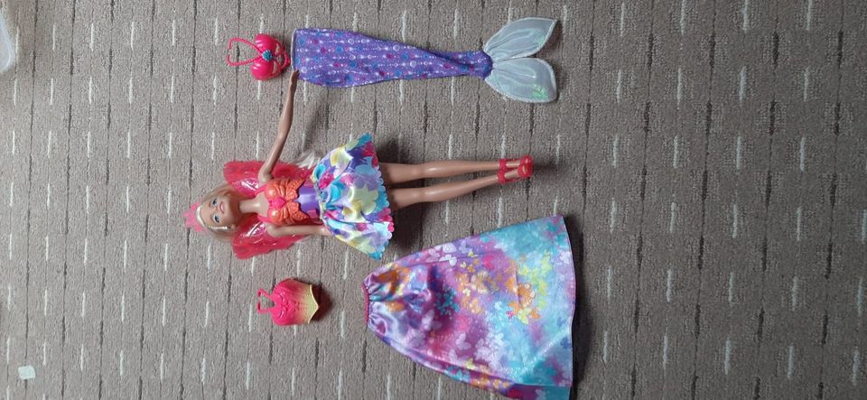 Barbie GJK40 - Dreamtopia 3-in-1 Fantasie Spielset, Puppe (blond) in Karlstadt