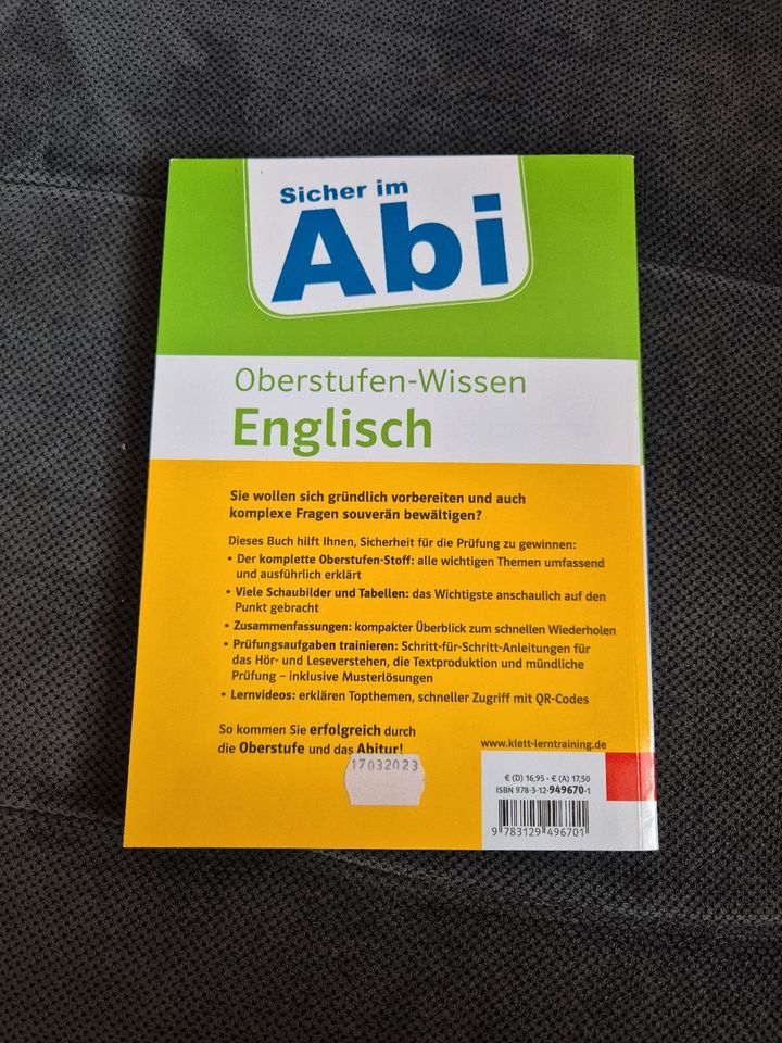 Englisch Oberstufen-Wissen fürs Abi von Klett in Geldern