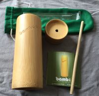 Coffee To Go Becher Bambus Bamboo Mug Trinkbecher Mehrweg Unikat Bayern - Kempten Vorschau