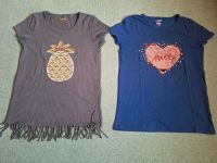 Ernstings & Tchibo T-Shirt "Ananas & Herz", Gr. 158/164 je Niedersachsen - Einbeck Vorschau