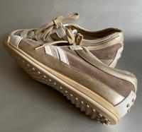TOD'S Designer Sneakers 39 Weiß/Beige/Gold, Neuwertig NP 690,- € Rheinland-Pfalz - Koblenz Vorschau