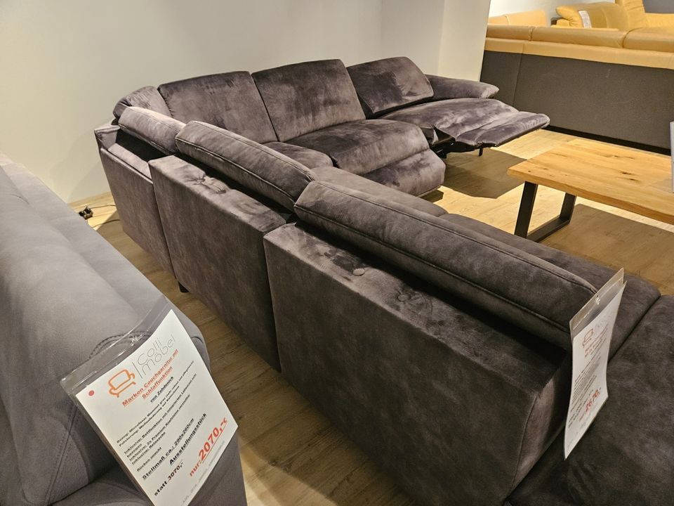 NEU Couch Wohnlandschaft 2x Motor Relaxsitz Staukasten Relaxecke in Bocholt