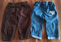 2 Hosen, Marke "Baby Club" (C&A), Gr. 80, Farbe braun + jeansblau Baden-Württemberg - Heilbronn Vorschau