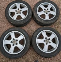 Felgen Enzo 16" 5x112 Sommerreifen 6mm Dunlop 205/55 Mercedes VW Sachsen - Meißen Vorschau