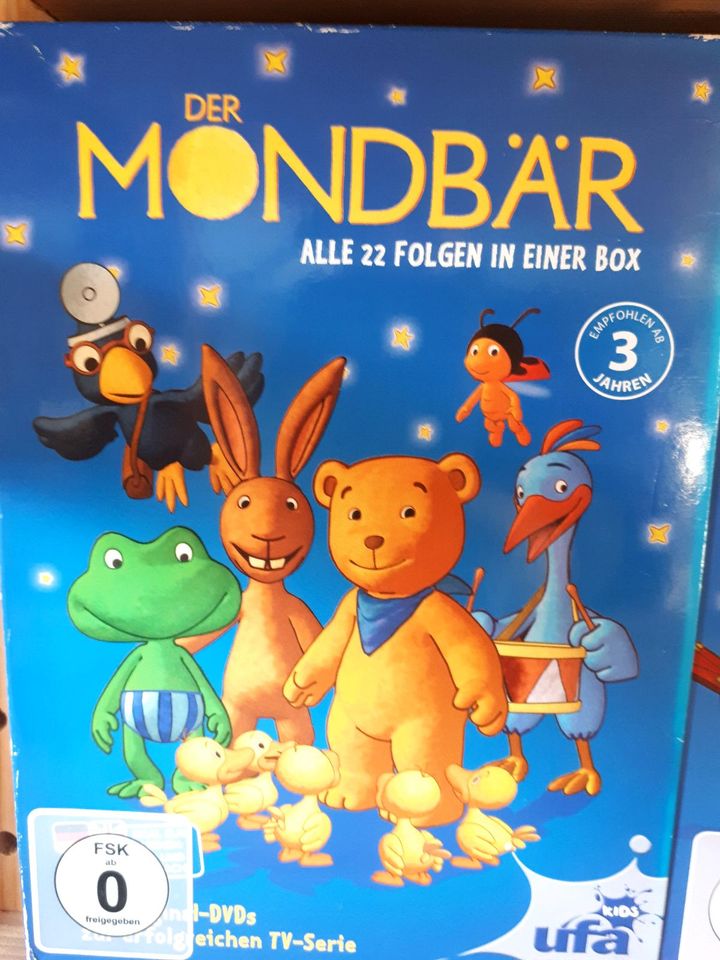 "Der Mondbär" 2 DVD-Boxen, komplette Serie, plus Kinofilm in Gielde