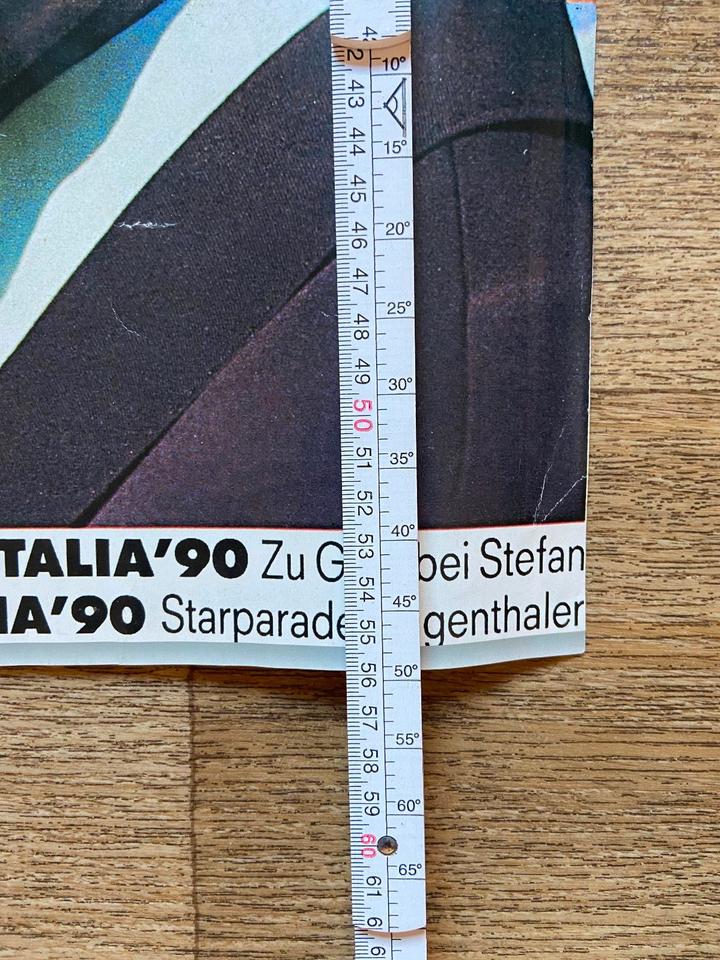 Franz Beckenbauer ORIGINAL in ÜBERGRÖßE WM 1990 RARITÄT !!! in Herzogenrath