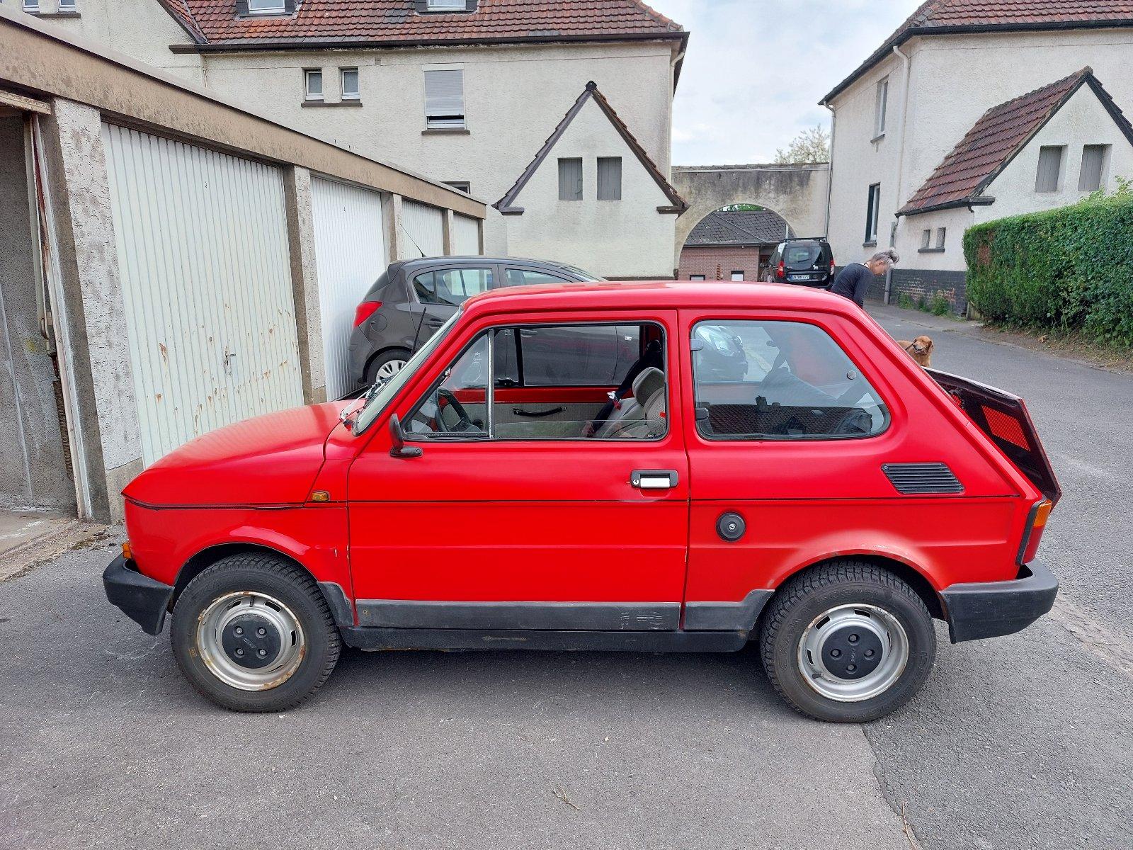 Abbildung des Autos Fiat 126 Bj. 1987 Oldtim…