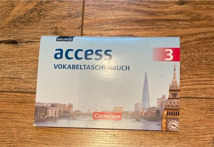 Vokabeltaschenbuch Access 3 Cornelsen Englisch in Schildau