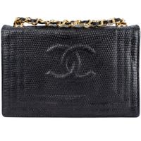 Chanel CC Lizard Eidechsenleder Mini Single Flap Bag Tasche Sachsen-Anhalt - Halle Vorschau