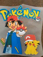 Pokemon Bügel-Applikation groß 28cm hoch, 23cm breit Bayern - Niederschönenfeld Vorschau