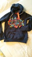 Superdry Hoody dunkelblau Gr. 36 mit Blumenprint NEU Bayern - Herrieden Vorschau